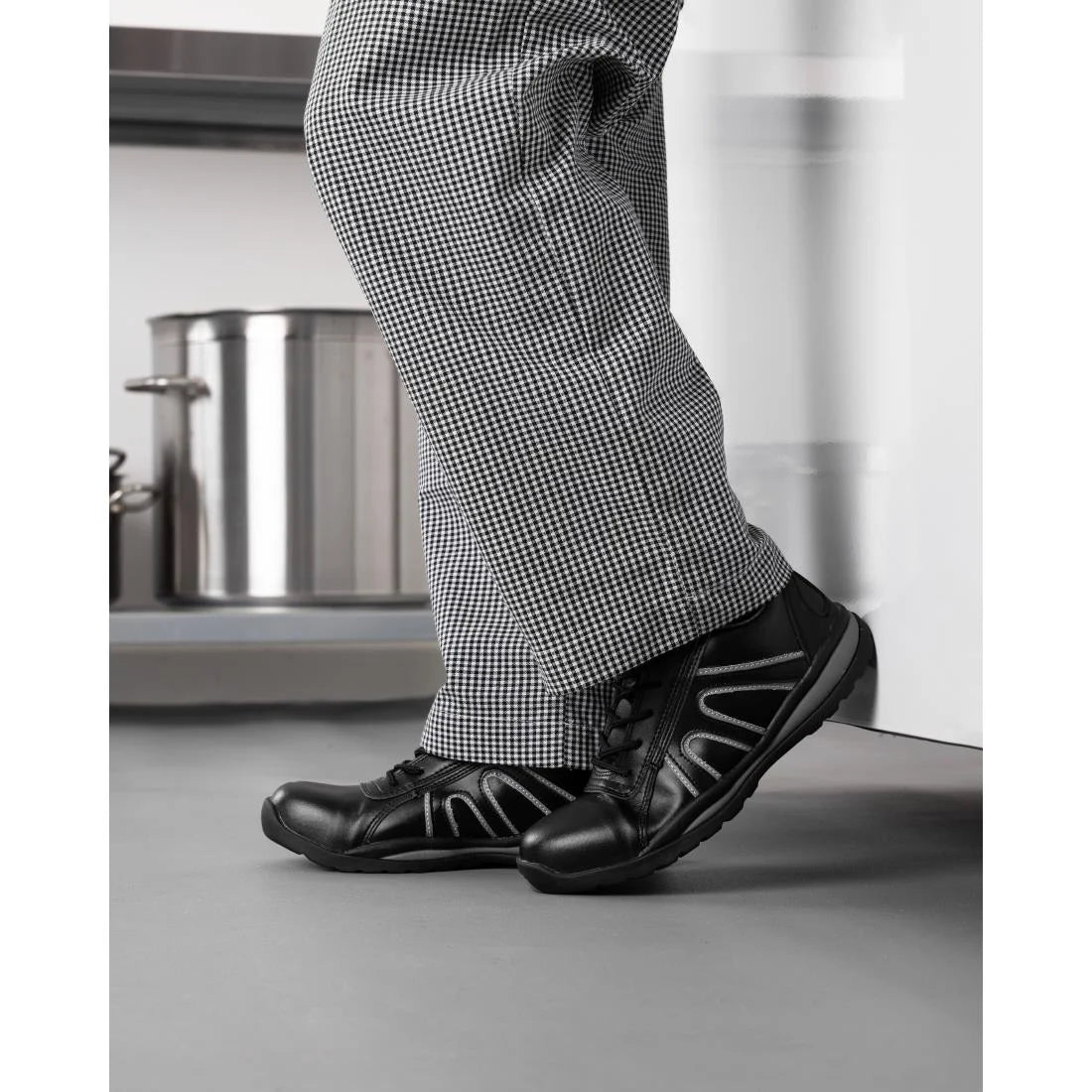 Slipbuster Slimline Safety Trainers Black 40