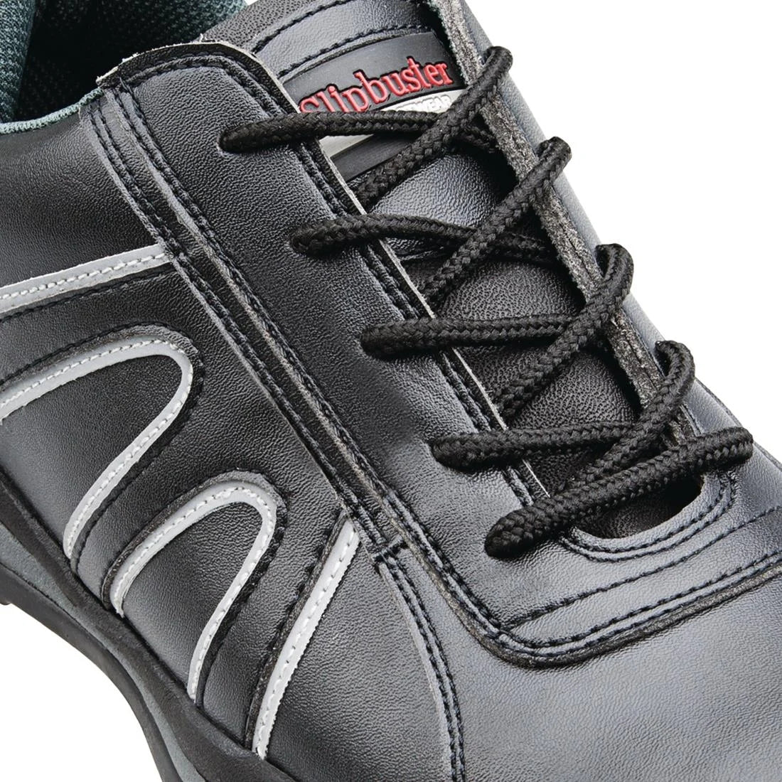 Slipbuster Slimline Safety Trainers Black 46