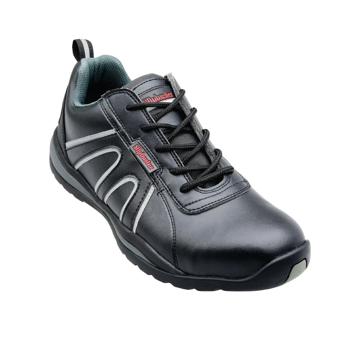 Slipbuster Slimline Safety Trainers Black 46
