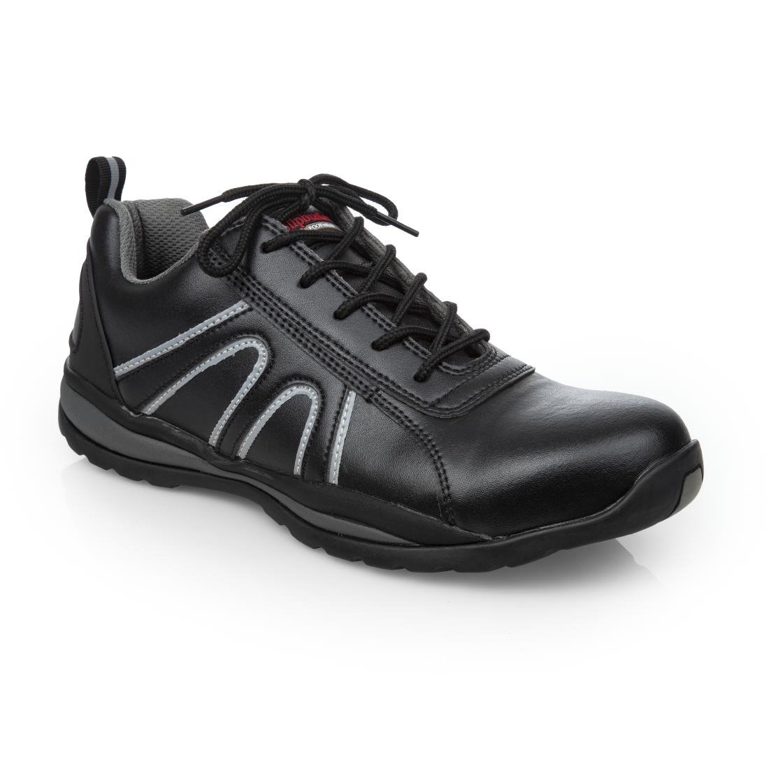 Slipbuster Slimline Safety Trainers Black 44