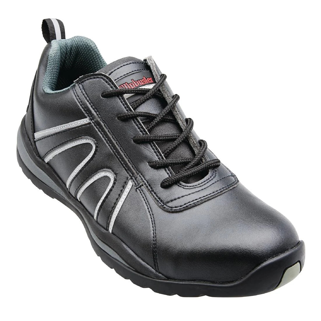 Slipbuster Slimline Safety Trainers Black 46
