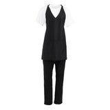 Chef Works Tuxedo Bib Apron Black