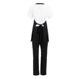 Chef Works Tuxedo Bib Apron Black