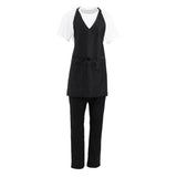 Chef Works Tuxedo Bib Apron Black