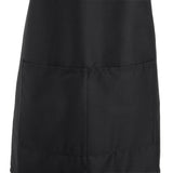 Chef Works Tuxedo Bib Apron Black