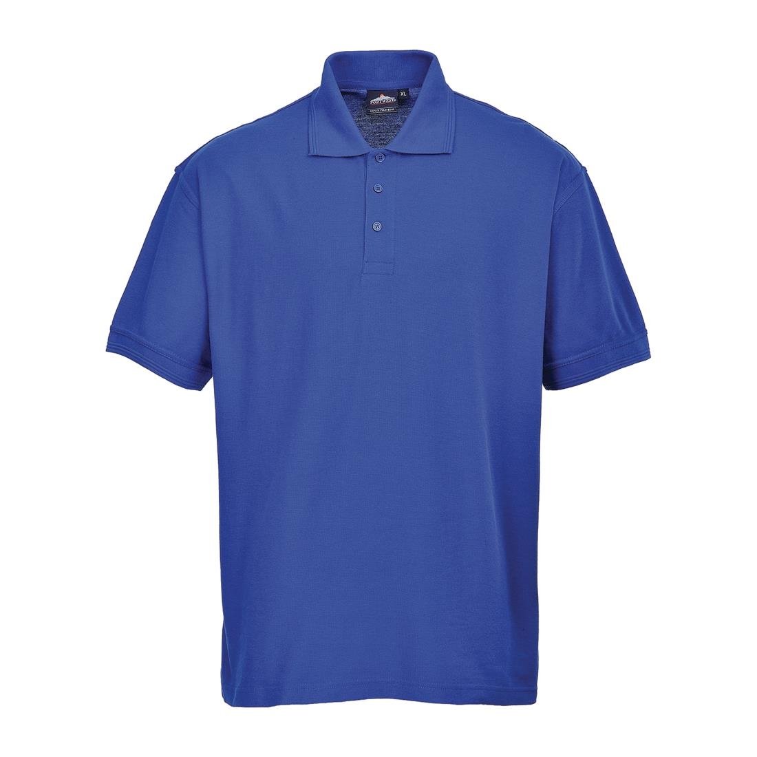 Unisex Polo Shirt Royal Blue M