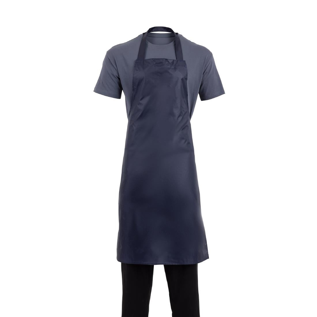 Whites Water Resistant Bib Apron Navy Blue