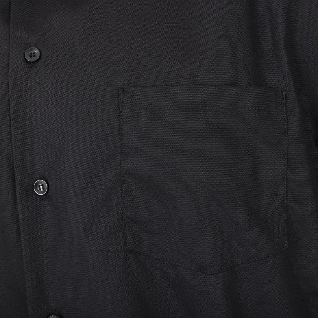 Chef Works Unisex Cool Vent Chefs Shirt Black XS