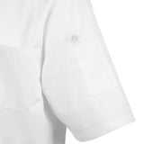 Chefs Works Montreal Cool Vent Unisex Short Sleeve Chefs Jacket White 4XL