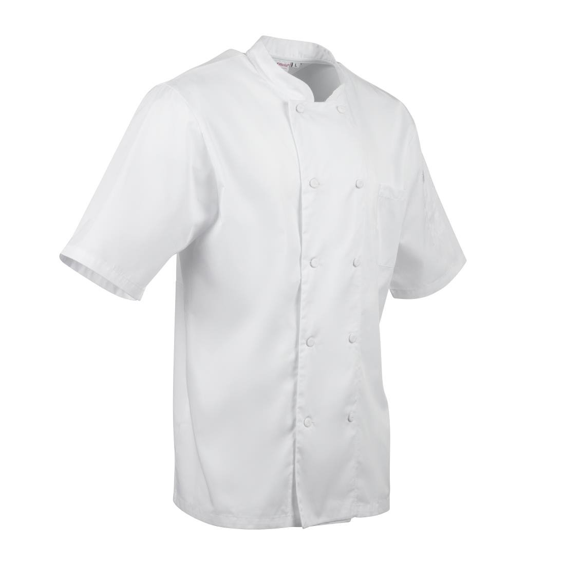 Chefs Works Montreal Cool Vent Unisex Chef Jacket White M
