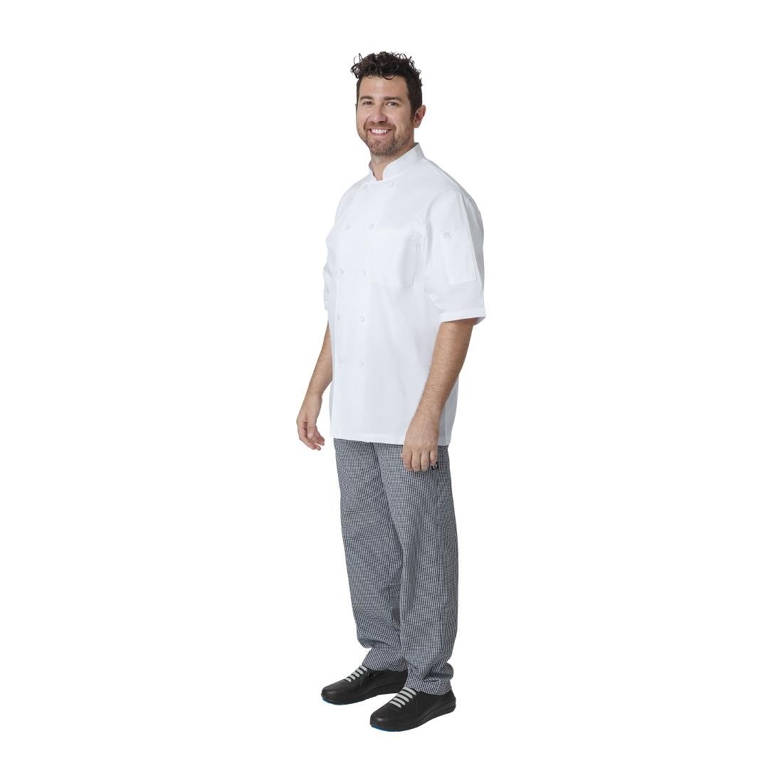 Chefs Works Montreal Cool Vent Unisex Chef Jacket White M
