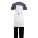 Chef Works Bib Apron White