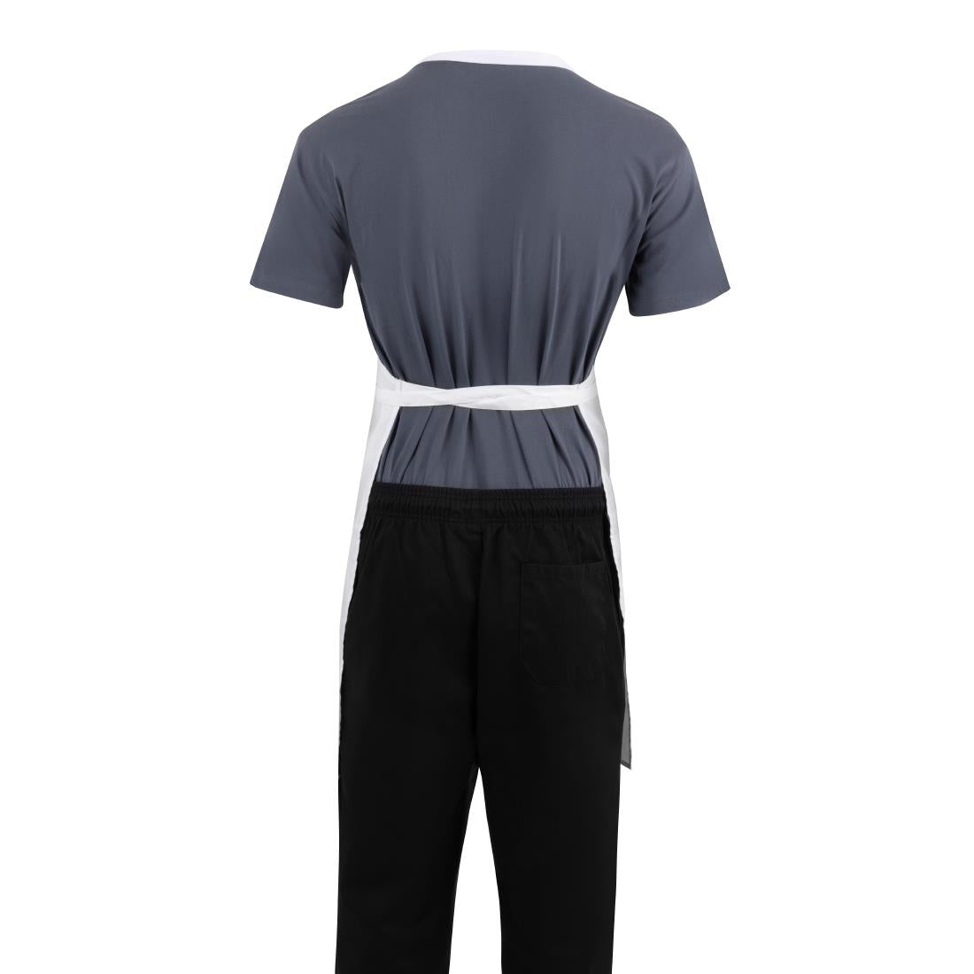 Chef Works Bib Apron White