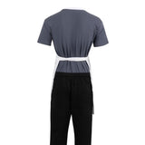 Chef Works Bib Apron White