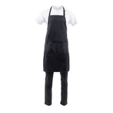 Chef Works Bib Apron Black
