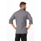 Chef Works Unisex Chefs Jacket Grey S