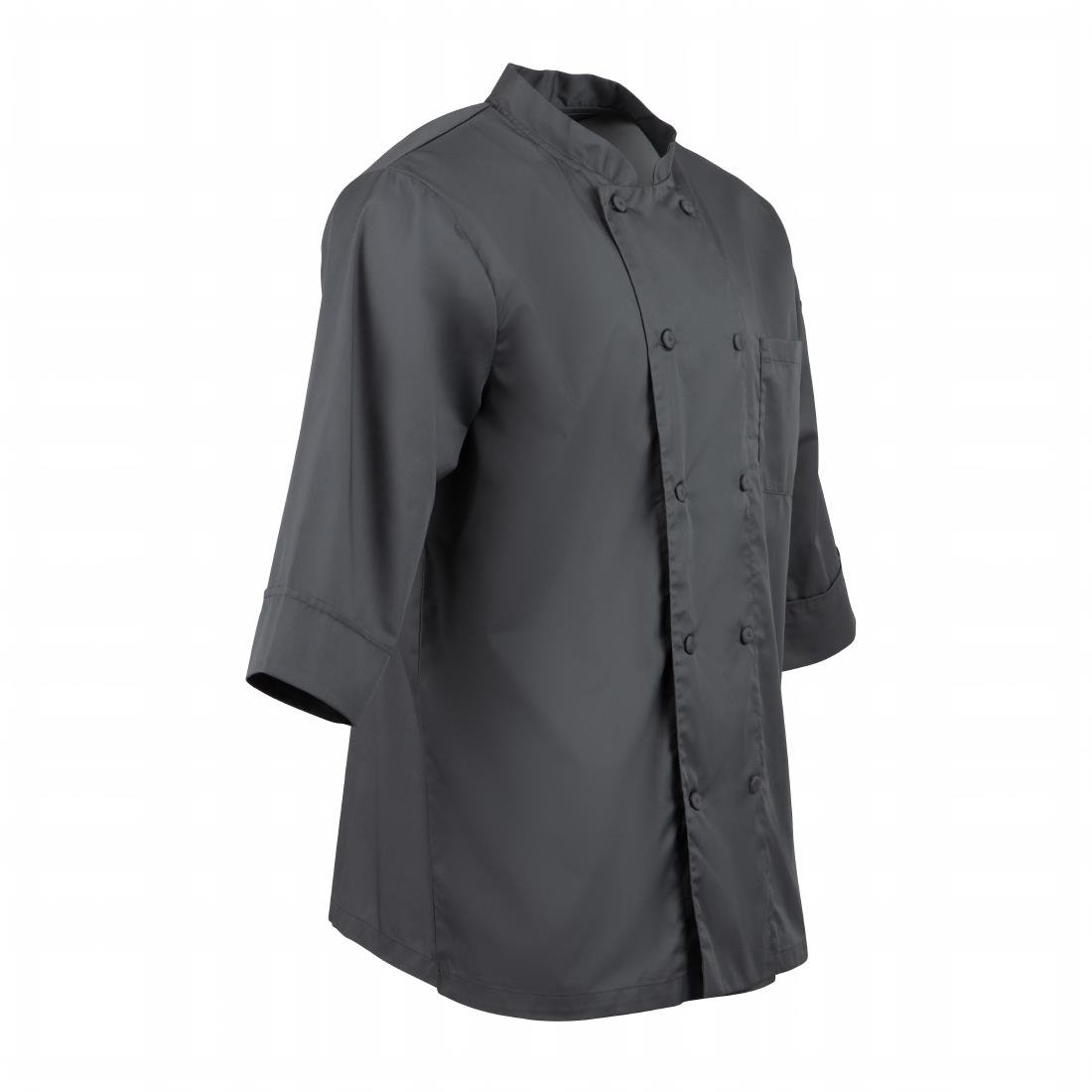 Chef Works Unisex Chefs Jacket Grey S