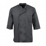 Colour By Chef Works Unisex Chef Jacket Grey 3XL