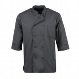 Chef Works Unisex Chefs Jacket Grey S