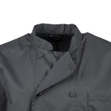 Chef Works Unisex Chefs Jacket Grey S