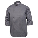 Chef Works Unisex Chefs Jacket Grey S