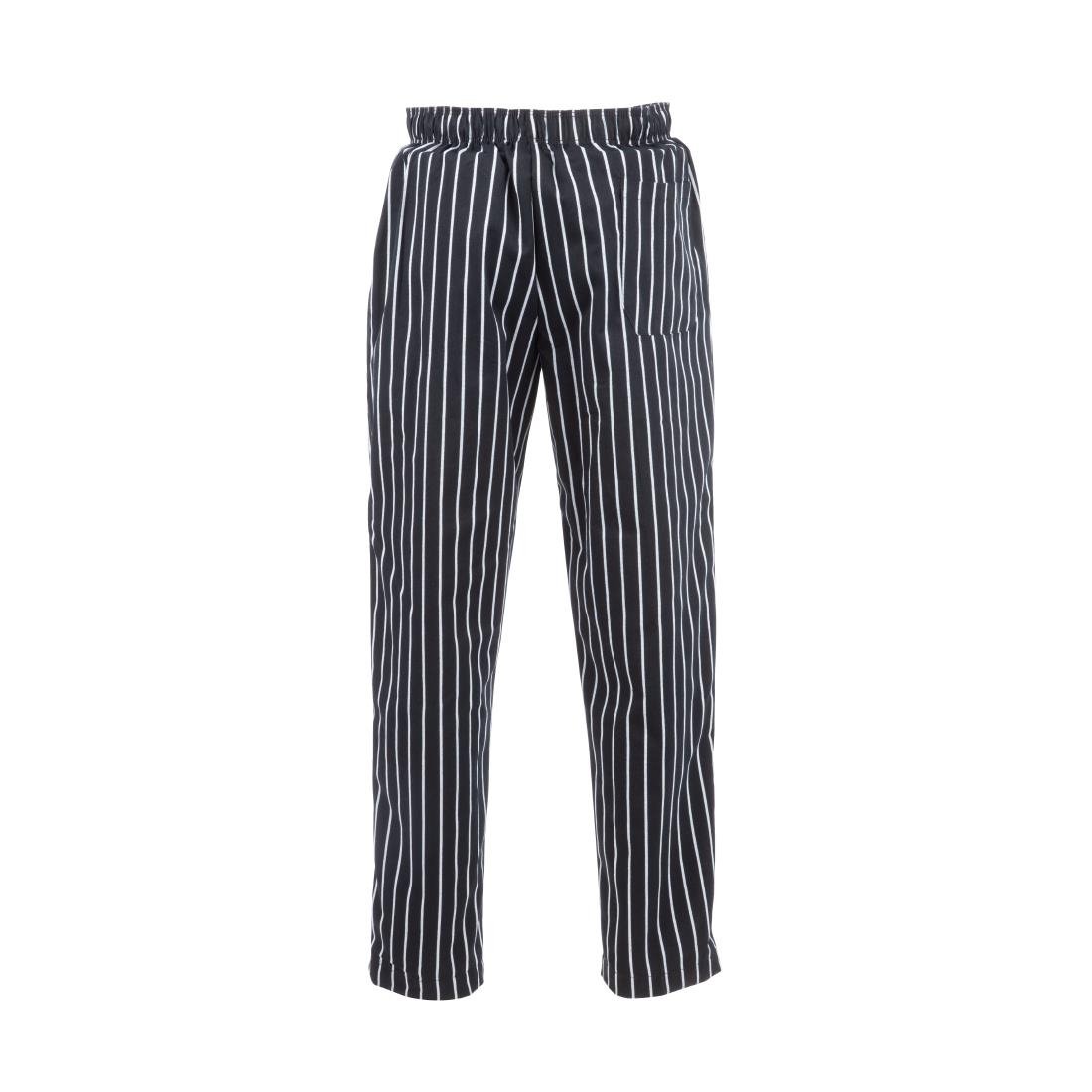 Chef Works Designer Baggy Pant Chalk Stripe XL