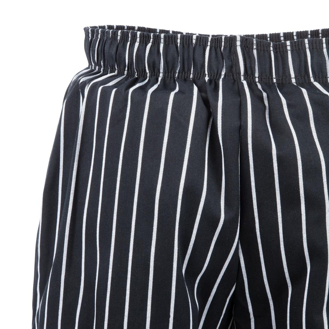 Chef Works Designer Baggy Pant Chalk Stripe XL
