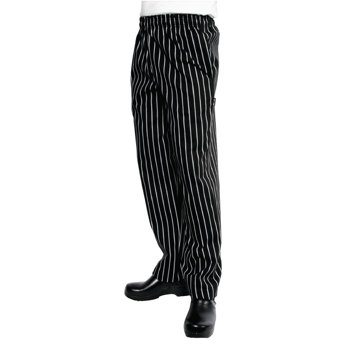 Chef Works Designer Baggy Pant Chalk Stripe 2XL