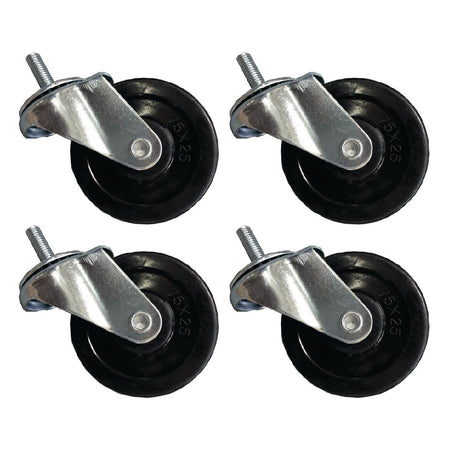 Buffalo Castor Set for Combi BBQ and Griddle