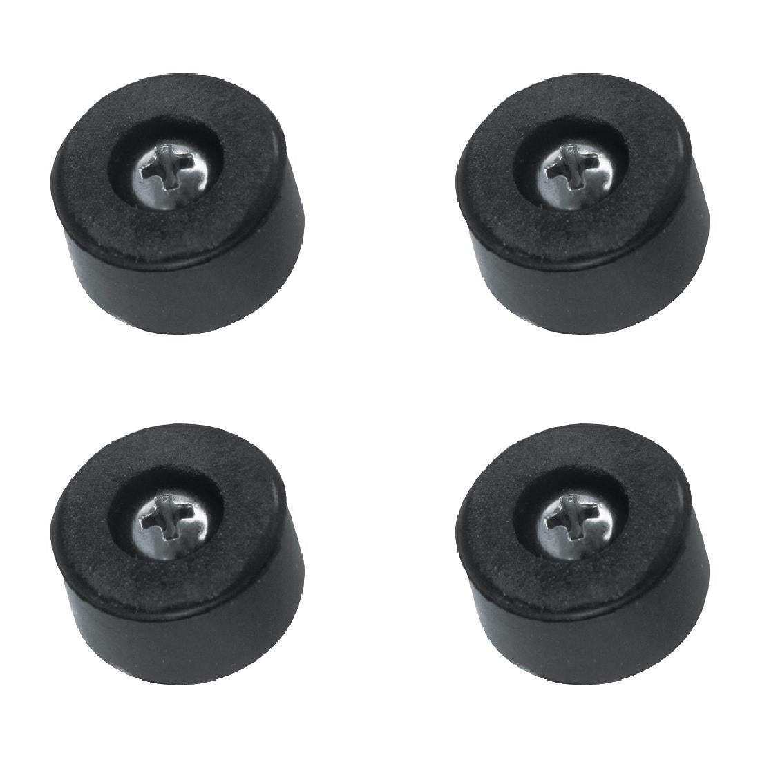 Buffalo Feet and Screws for Vacuum Packing Machine (4 Pack)