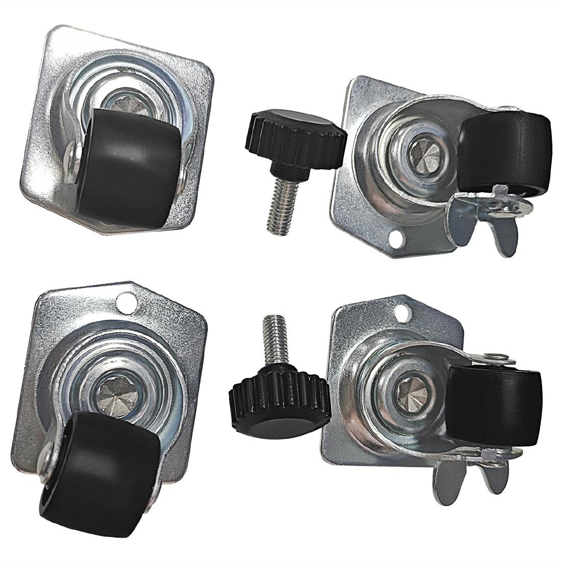 Polar Castors and Adjustable Feet (Set of 6)