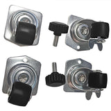 Polar Castors and Adjustable Feet (Set of 6)