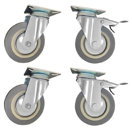 Buffalo Standard & Braked Castors (4 Pack)