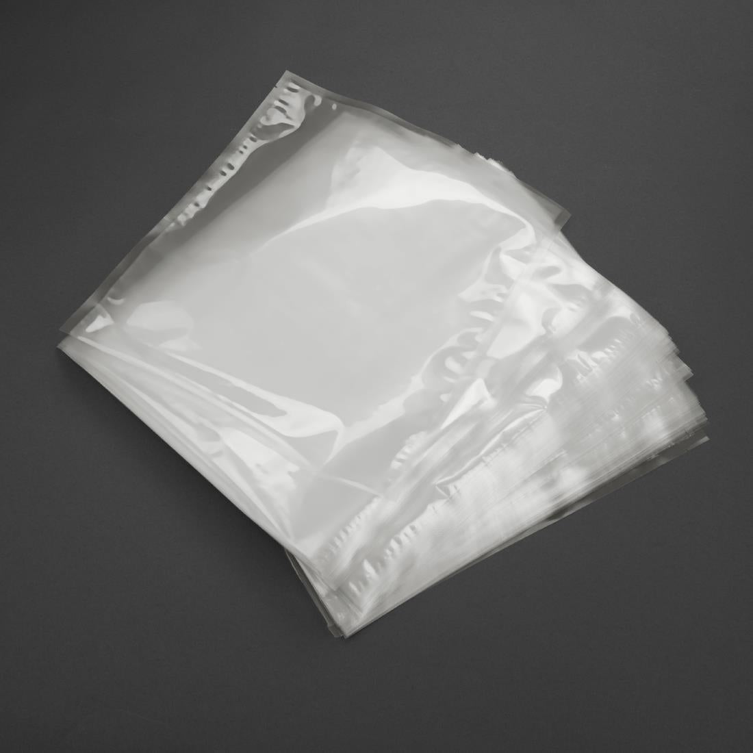 Vogue Compostable Chamber Vacuum Pack Bags 300x350mm (100 Pack)
