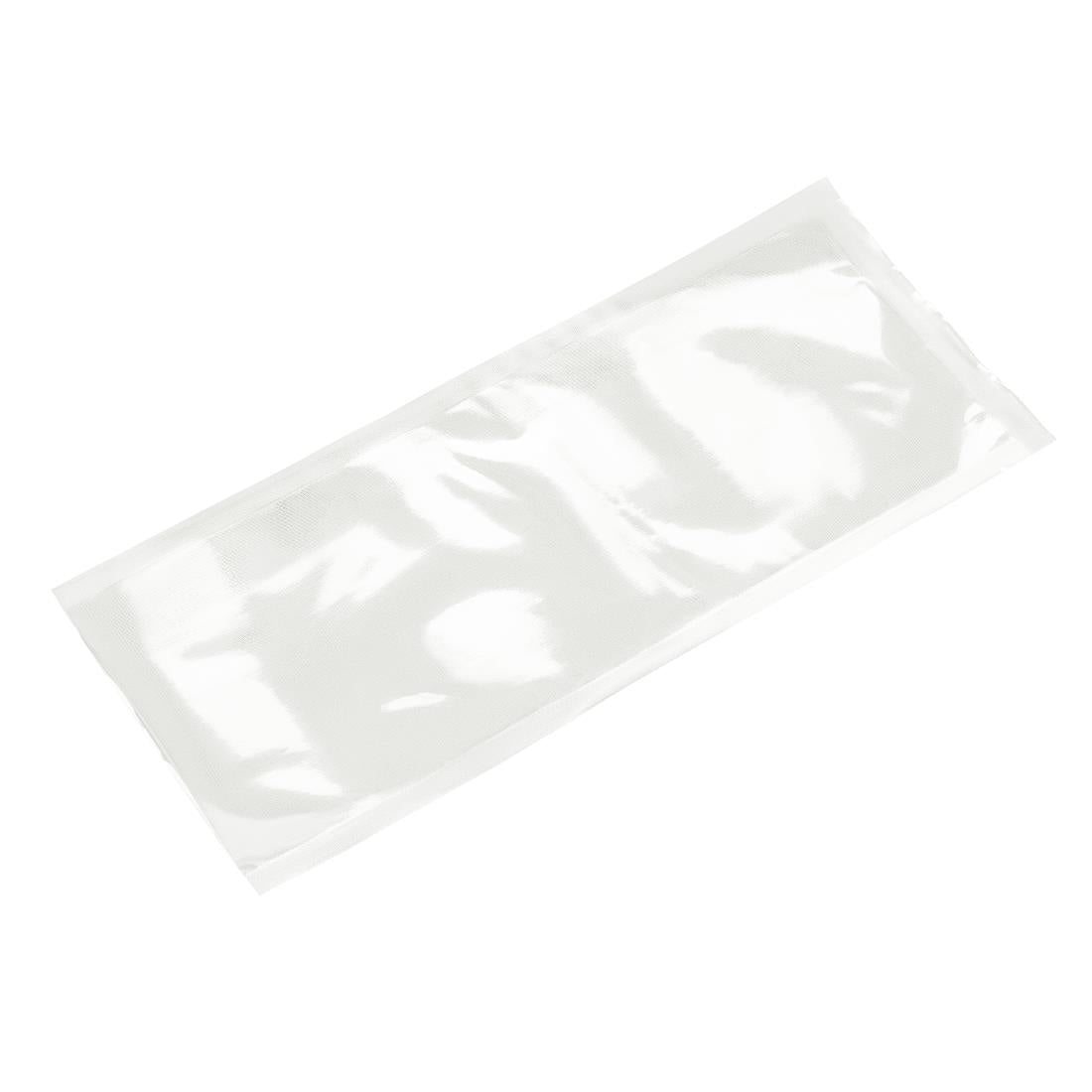 Vogue Compostable Embossed Vacuum Sealer Bags 150x350mm (50 Pack)