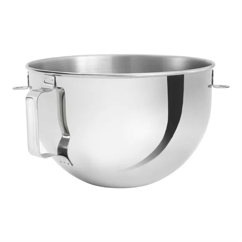 KitchenAid 5.2Ltr Polished Bowl with Strap Handle for Bowl Lift Stand Mixer 5KSMB55