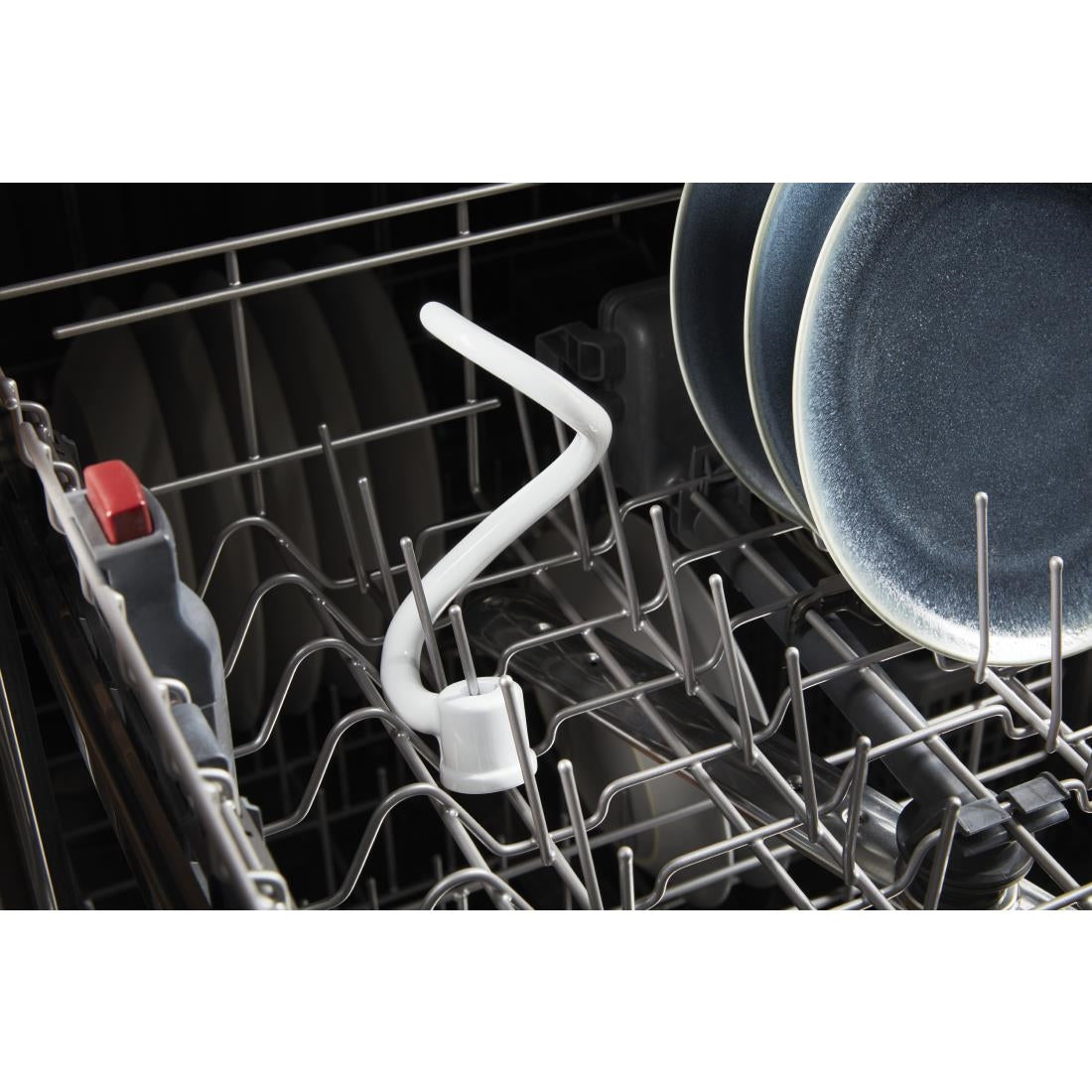 KitchenAid White-Coated Spiral Dough Hook for Bowl Lift Stand Mixer 5KSMBLWD