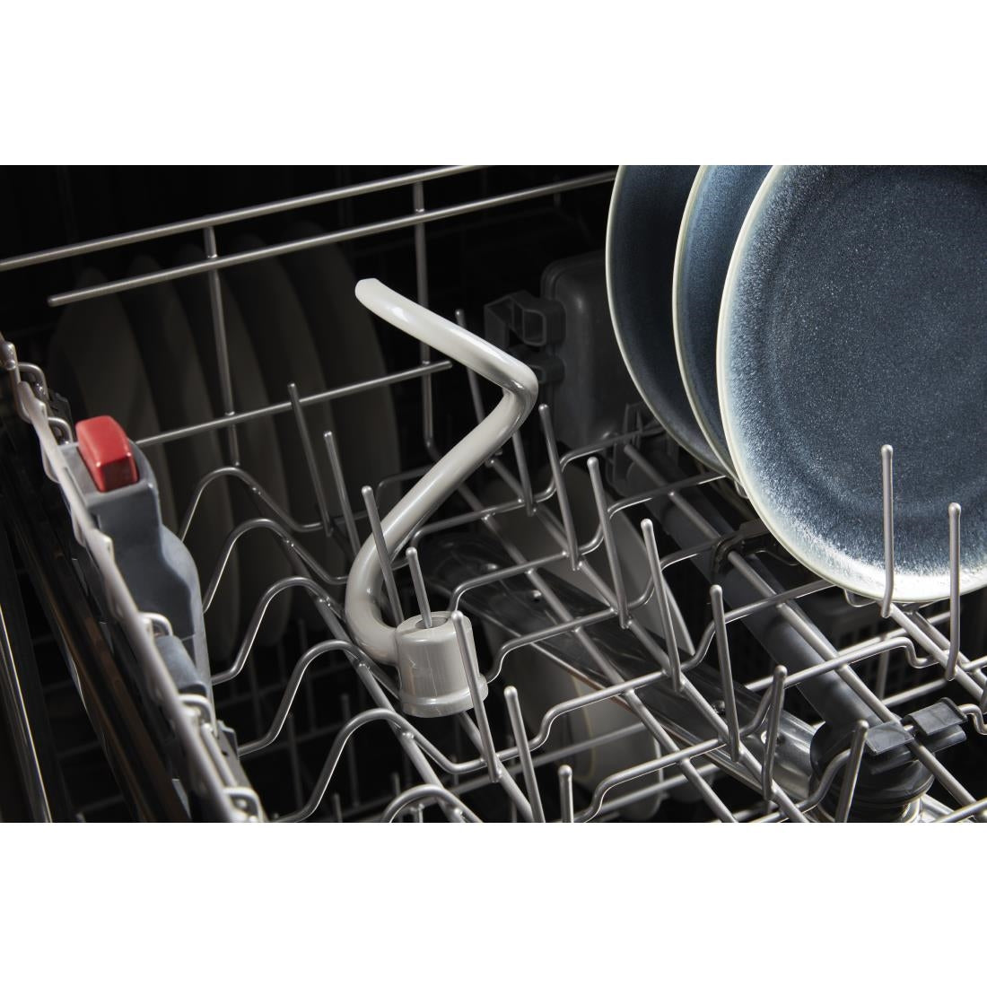 KitchenAid Silver-Coated Spiral Dough Hook for Bowl Lift Stand Mixer 5KSMBLSD