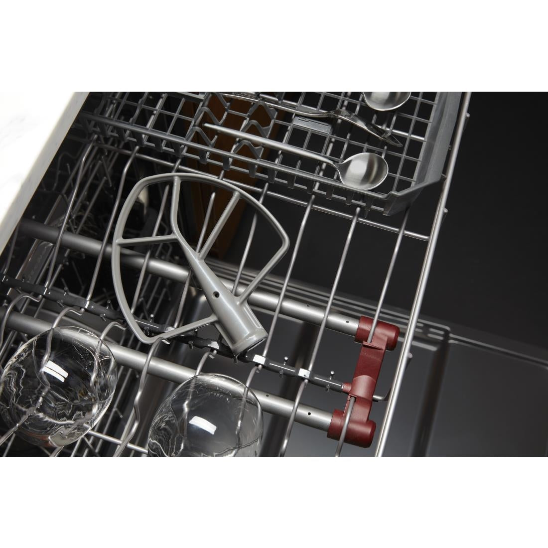 KitchenAid Silver-Coated Flat Beater for Bowl Lift Stand Mixer 5KSMBLSF