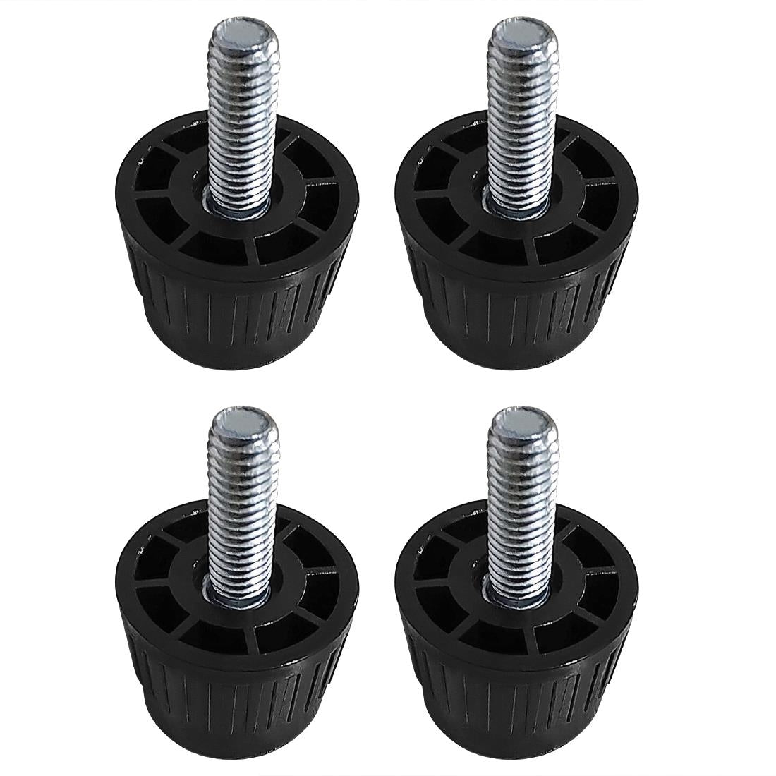 Nisbets Essentials Adjustable Rubber Feet (4 Pack)