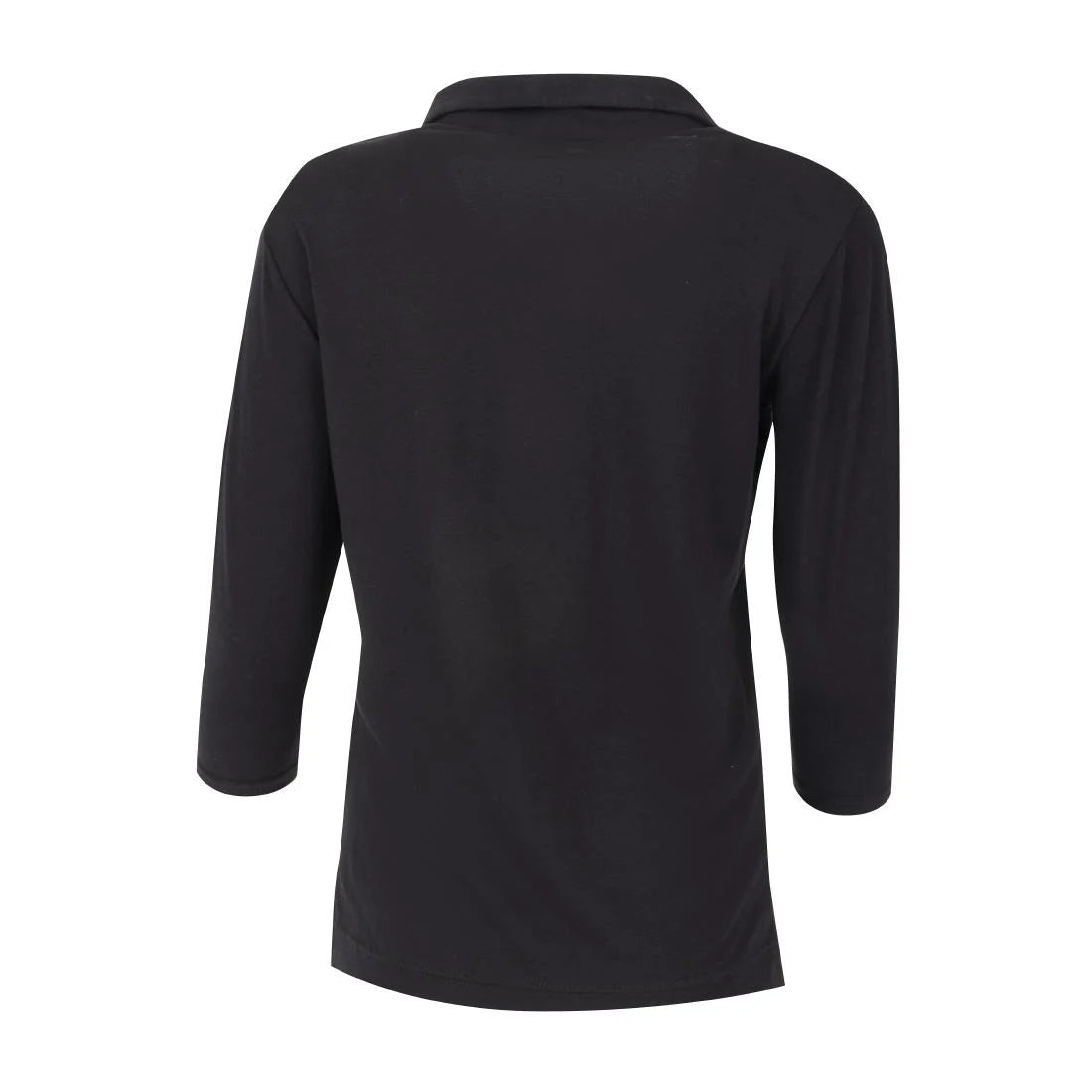 Chef Works Womens V-Neck T-Shirt Black S
