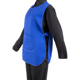 Whites Tabard With Pocket Royal Blue