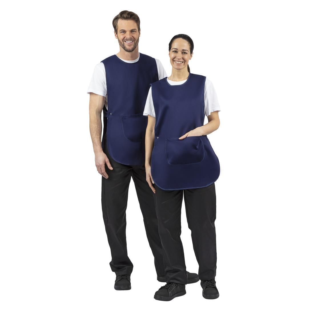 Tabard With Pocket Navy Blue