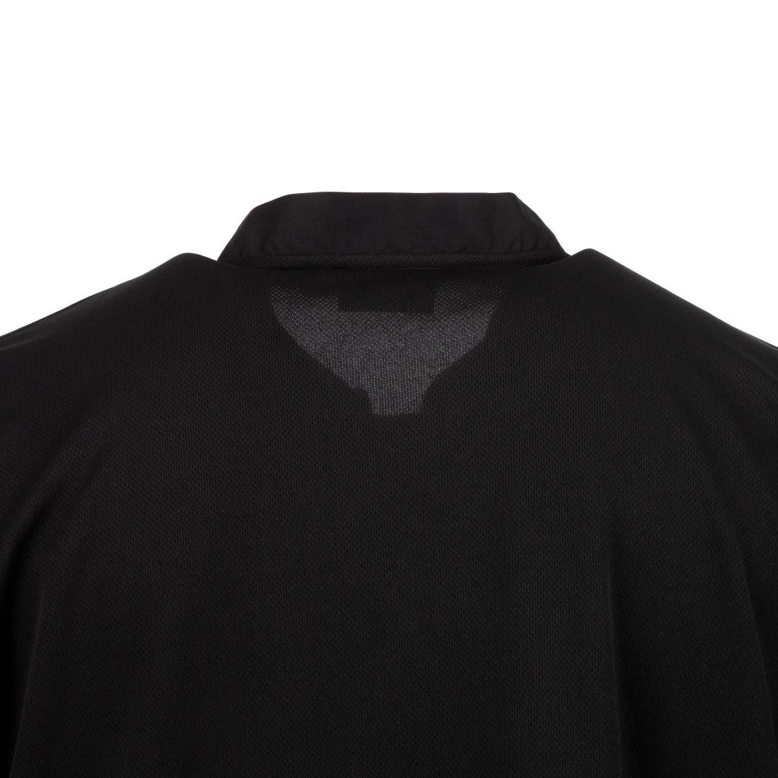 Chefs Works Montreal Cool Vent Unisex Chef Jacket Black S