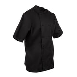 Chefs Works Montreal Cool Vent Unisex Chef Jacket Black S
