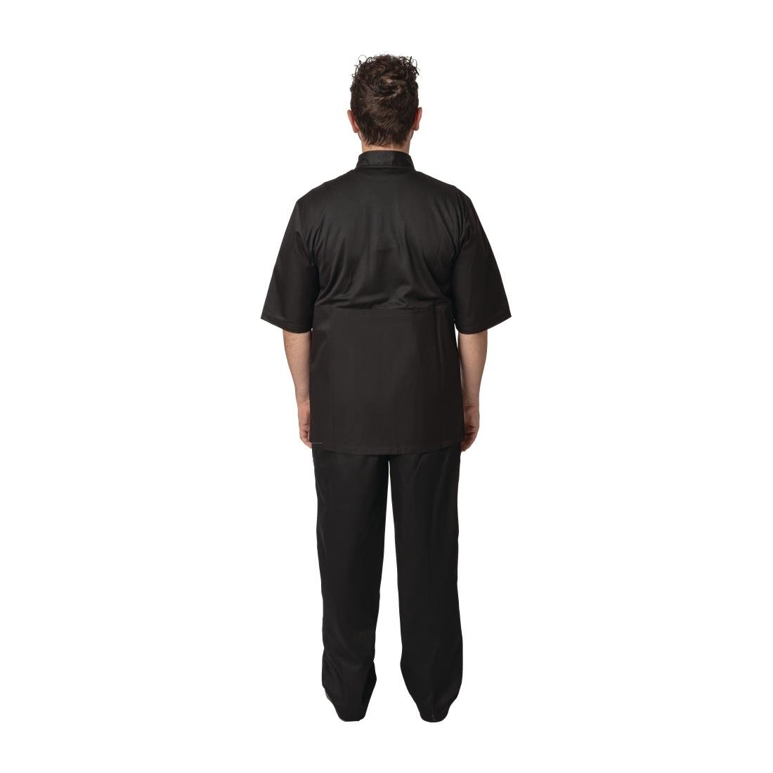 Chefs Works Montreal Cool Vent Unisex Chef Jacket Black S