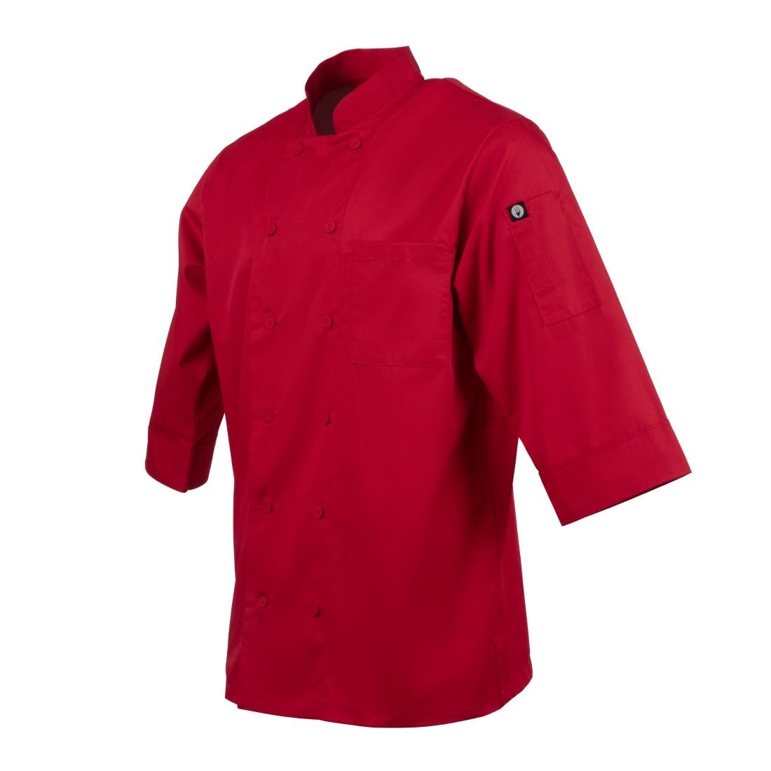 Chef Works Unisex Chef Jacket Red S