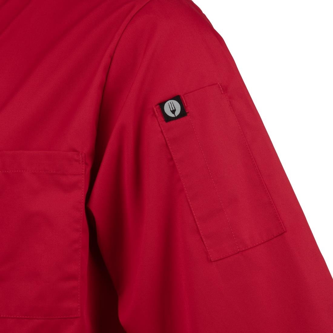 Chef Works Unisex Chef Jacket Red S