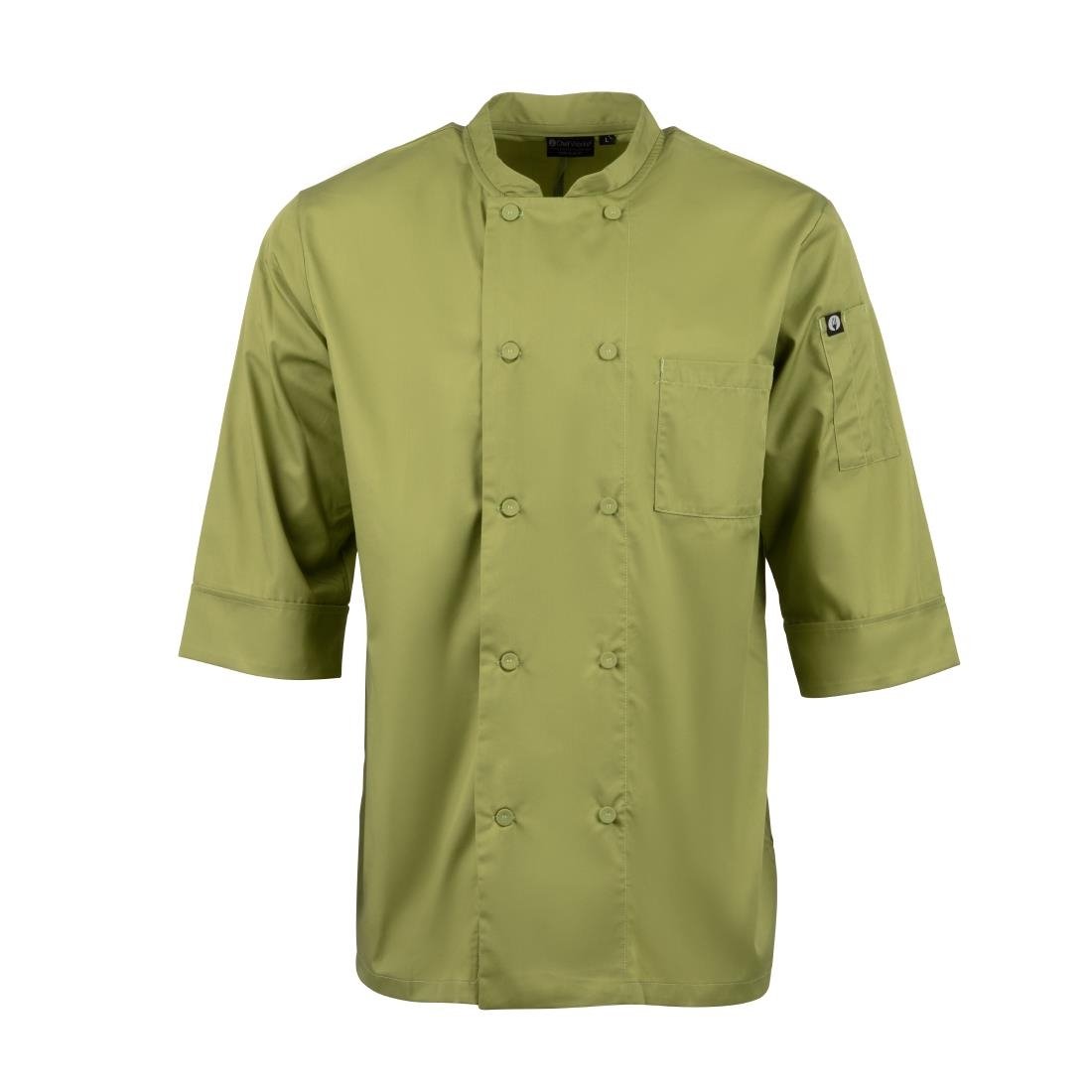 Chef Works Unisex Chef Jacket Lime M