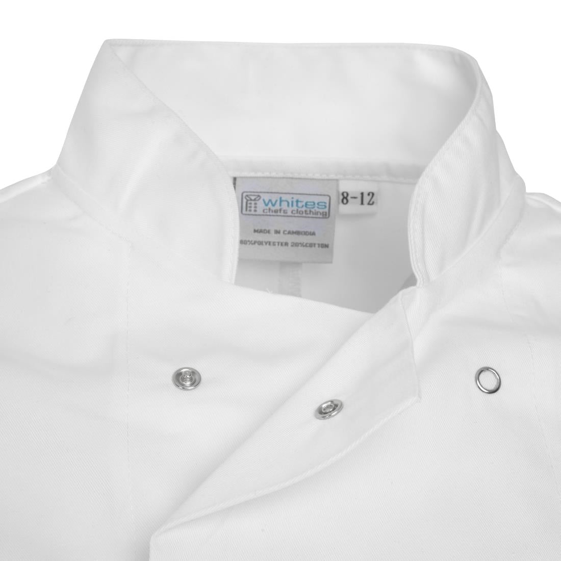 Whites Childrens Unisex Chef Jacket White L